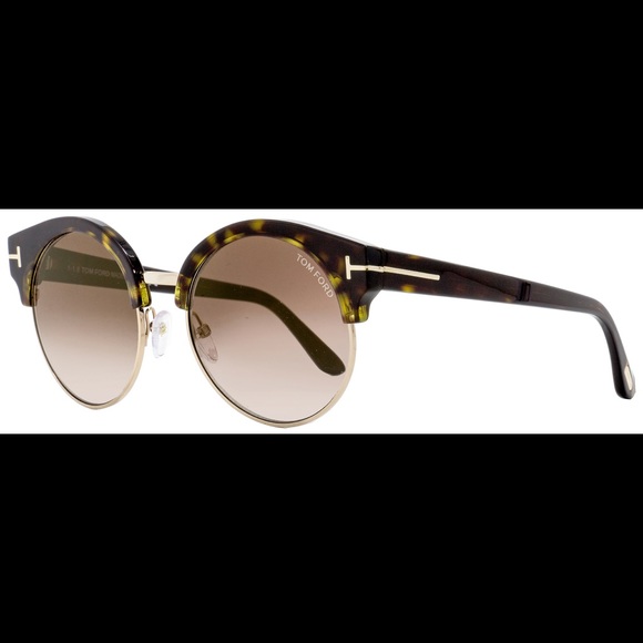 Tom Ford Sunglasses TF608 Alissa02 56G Tortoise - Picture 3 of 5